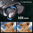 thumbnail image 3 of 2026 2.5K Infrared Binoculars 10X Zoom Night Vision Goggles HD CMOS for Hunting Boating Outdoor Photos Video Digital Zoom Battery Powered Portable, 3 of 14