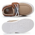 thumbnail image 5 of Blikcon Toddler Boys & Girls Hook And Loop Boat Shoes Lace Up Loafers (Toddler/Little Kid), 5 of 8