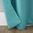 thumbnail image 5 of Sun Zero Riley Kids Bedroom Blackout Grommet Curtain Panel, 40" x 84" in Surf Blue, 5 of 7
