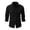 Black, variant on Mens Flannel Shirt Long Sleeve Button Down Relaxed Fit Khaki