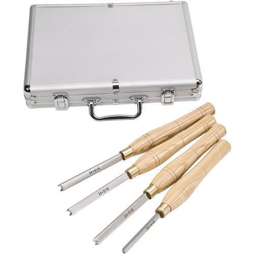 Shop Fox Beading Lathe Chisel Set, 4 Pieces