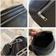 thumbnail image 3 of Bolsos de hombro para mujer Bolsos de plátano para mujer Bolsos de hombro para mujer de cuero Bolsos de pecho para mujer negros Bolsos pequeños Bolsos de hombro para mujer., 3 of 6