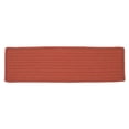 thumbnail image 1 of Colonial Mills H104A008X028SX Simply Home Solid - Terracotta Stair Tread - single Rug, 1 of 1