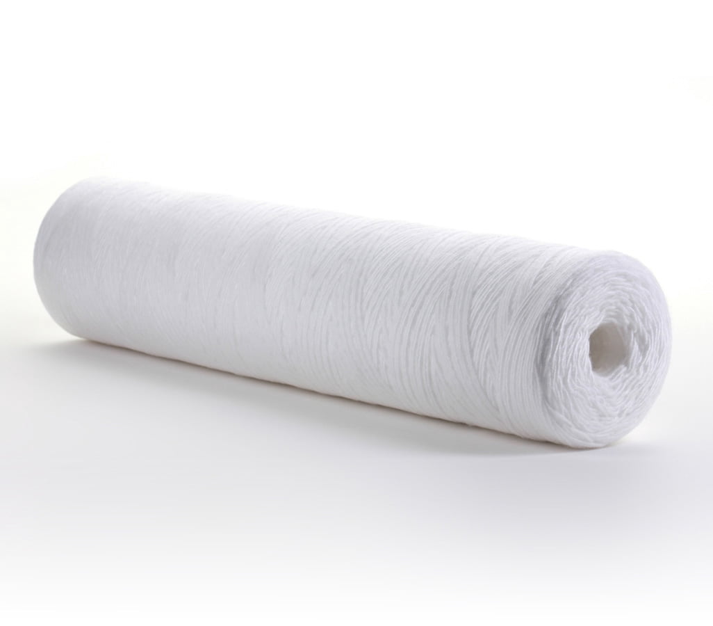 Hydronix SWC-45-2005 Sediment String Wound Water Filter Cartridge Universal Whole House, Commercial 4.5 x 20 - 5 micron