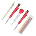 thumbnail image 3 of Lápices mecánicos de carpintero, kit de 10 piezas de marcadores de colores, recambios de marcadores, herramientas de marcado de trazador, muy recomendables, 3 of 9