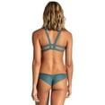 thumbnail image 1 of Vitamin A Grey Pearl EcoLux Samba Ruched Bikini Bottom 45BGPE 4 / Grey, 1 of 2