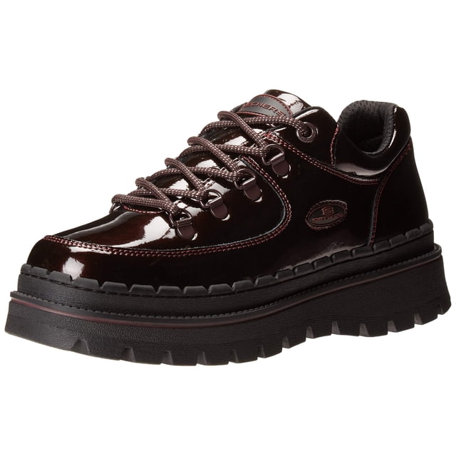 Botas deportivas Skechers Jammers-Cool Block para mujer, color burdeos