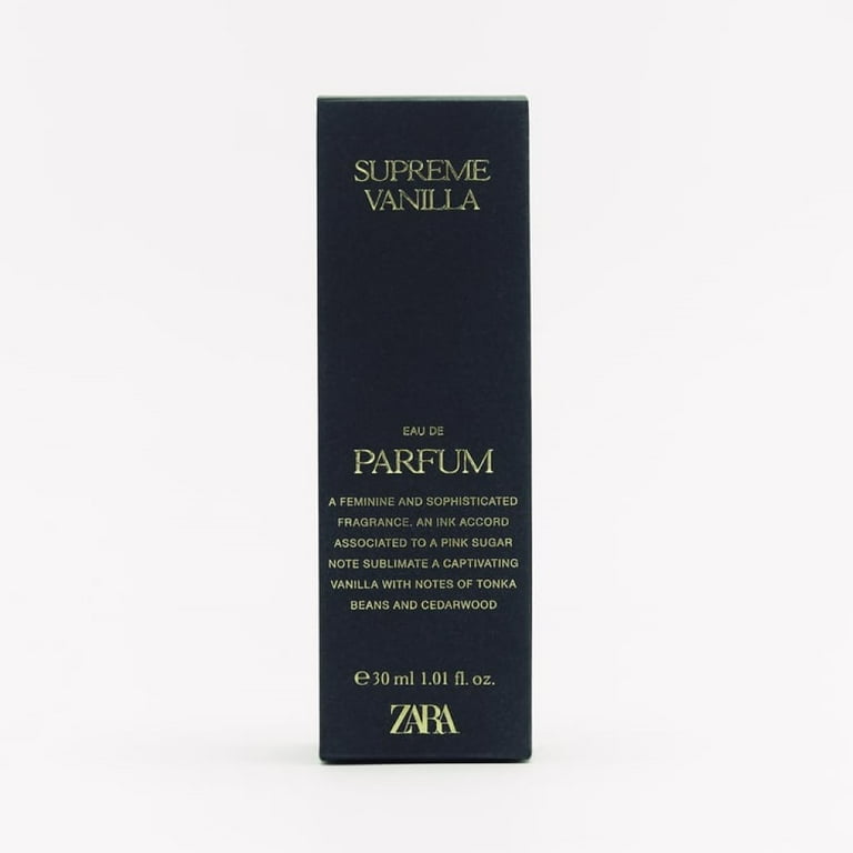 ZARA Supreme Vanilla Perfume, Eau De Parfum for Women, 30ml