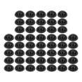 thumbnail image 2 of Soportes de Clips de Cable Negros de Primera  Yctze 50 Piezas Clip de Cable de 3 Orificios Gel de Sílice Anticorrosión Soporte de Gestión de Cables Adhesivo Negro Soportes de ANGGREK Otros, 2 of 8