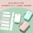 thumbnail image 2 of NIIMBOT Thermal Labels(0.47" x 1.57") Printer Sticker Paper with Self-Adhesive for D11/D110/D101/H1/H1S Label Maker,1 Roll of 160 (White), 2 of 8