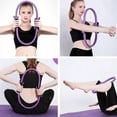 thumbnail image 5 of 5 Pcs Pilates Ring Set 14" Yoga Fitness Magic Circle Pilates Equipment Double Handled Exercise Circle For Home, 5 of 5