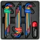 thumbnail image 1 of Juego de Llaves Allen MAXPOWER Negro con 27 Piezas SAE, Métricas y Torx de Brazo Extralargo con Mang, 1 of 7