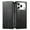 Black, variant on Case For IPhone 17 Pro Max/17 Pro/17 Air/17, Wallet Flap Shell With Wristlet Magnetic Snap Bracket Cover