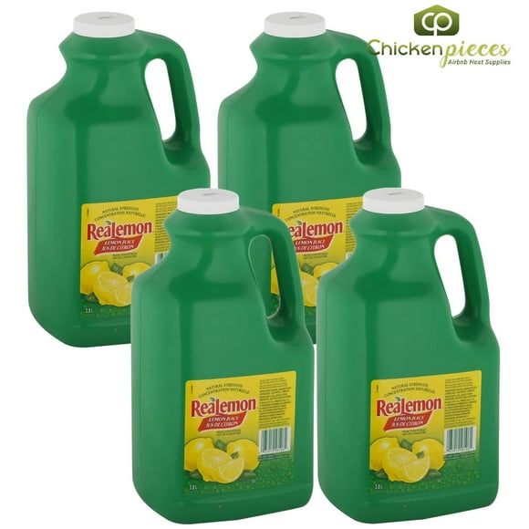ReaLemon 1 Gallon 100% Lemon Juice - 4/Case