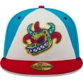 thumbnail image 2 of Men's New Era White/Red Vejigantes de Scranton/Wilkes-Barre Copa De La Diversion 59FIFTY Fitted Hat, 2 of 6