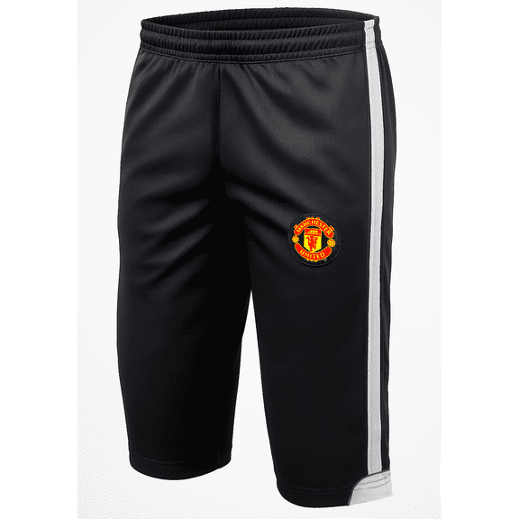 Officially Licensed Manchester United 3/4 Pants, Men's Medium