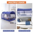 thumbnail image 2 of Mosquitera para Cama con Dosel Alvantor Dream Talla Twin Azul, 2 of 9