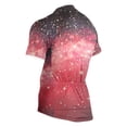 thumbnail image 3 of joogoo Glittering Tie Dye Pattern Men's Cycling Jerseys Mountain Bike Short Sleeve Tops XL, 3 of 7