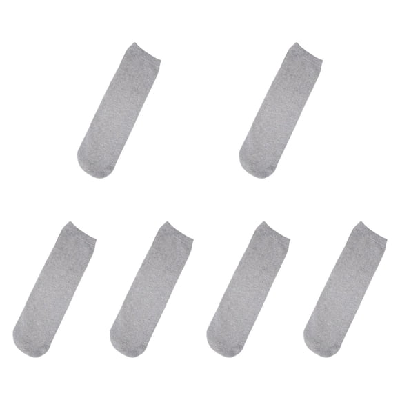 6x ines Protésicos, Protección para Muñones, Absorción Del Sudor, Algodón, Transpirables, Protección Elástica, ines para Amputados, gris