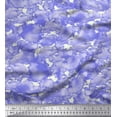 thumbnail image 1 of Soimoi polyester Crepe Fabric Cloud Nature Print Fabric by the Yard 52 Inch Wide, 1 of 5