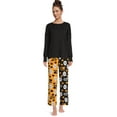 thumbnail image 3 of Warner Bros. Women's and Women's Plus Size Friday the 13th Plush Sleep Pants, Sizes XS-3X, 3 of 6