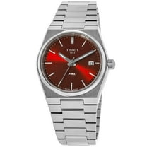 Tissot PRX Men's Quartz Red Dial Stainless Steel	 Watch T137.410.11.421.00