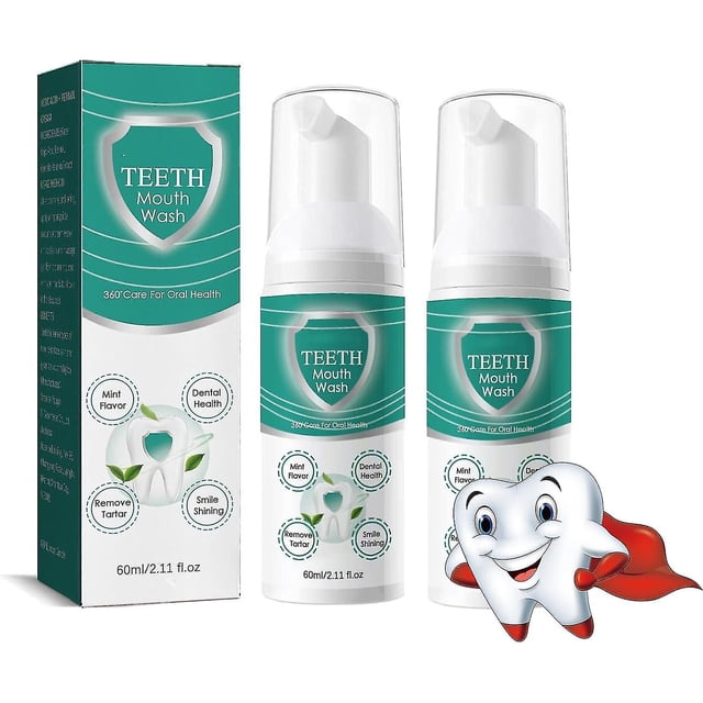 Teeth Mouthwash, Teethaid Mouthwash, Teeth Whitening Mousse Foam, Calculus Removal, Eliminating Bad Breath, Preventing-Healing Caries