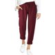 thumbnail image 2 of Pantalones acampanados de encaje de cintura alta para mujer - Poliéster liso, bolsillos, informal/lounge, S-XXL, todas las estaciones, 2 of 6