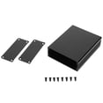 thumbnail image 1 of 24x64x80mm Aluminum Alloy Circuit Board Case Enclosure Protective Decorder Housing, 1 of 13
