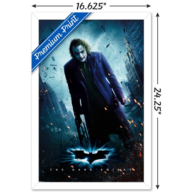 THE DARK KNIGHT ジョーカー シルクスクリーン ポスター DC Comics Movie - The Dark Knight - The Joker - One Sheet Wall