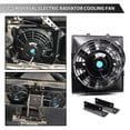 thumbnail image 6 of CROSSDESIGN Universal 7" Slim Pull Push Engine Oil Cooler Radiator Cooling Fan 12V 80W Mount Kit, 6 of 12