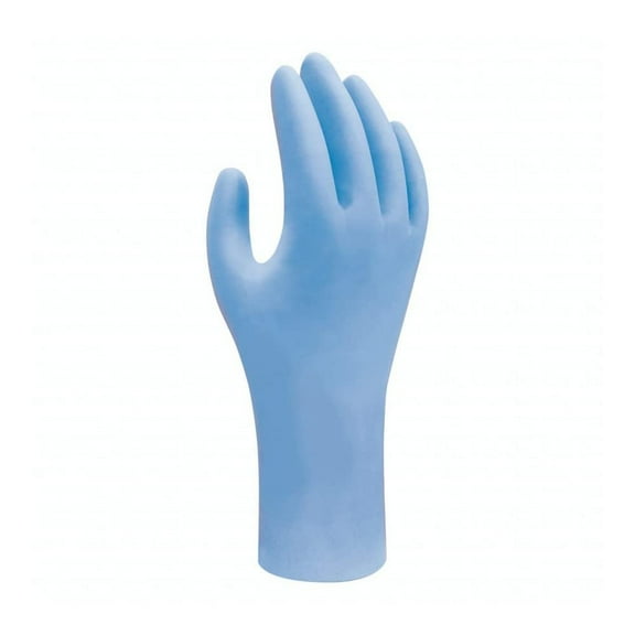Best Glove 7500PFL Best Nitrile Gloves, 4 mil, 9.5", Large, Blue Pack of 1000