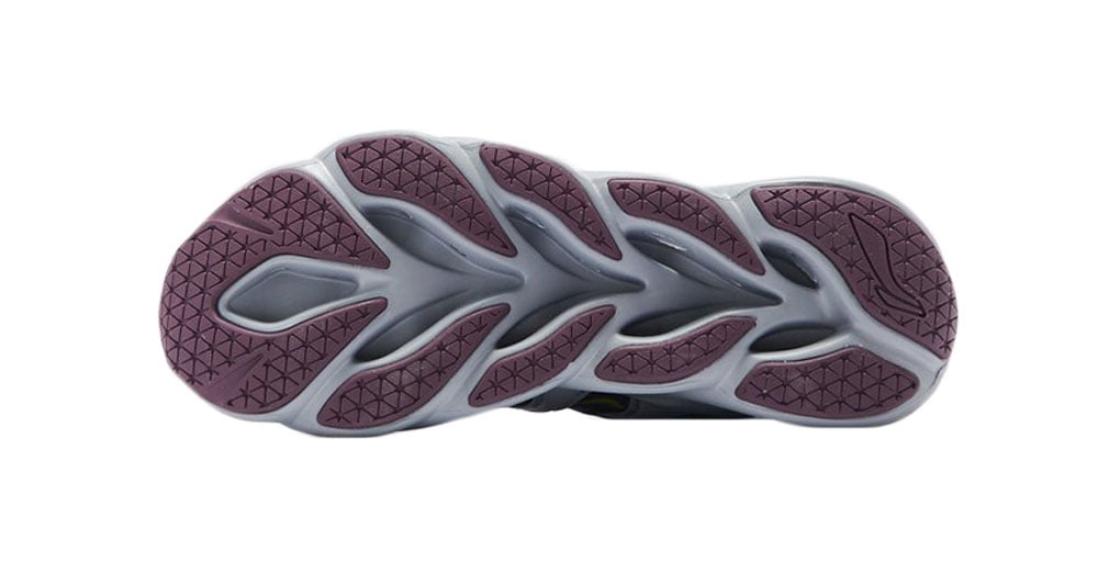 LI-NING x KITH Women's Arc Ace Sneakers, Snow Grey/Black