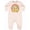 Natural Heather, variant on Juneteenth 6-19-1865 Rainbow Baby Fleece Romper