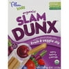 Plum Kids Organic Slam Dunx Wheat Sticks with Very Berry Carrot Dip, 1.83 oz, 4 count, (Pack of 6)