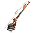 thumbnail image 2 of Gymax Electric Foldable Drywall Sander 750W Variable Speed w/Automatic Vacuum & Lights, 2 of 10
