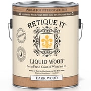 Liquid Wood Coatings - Stainable Primer - Paint It Then Stain It (Dark Wood, Small)