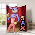 thumbnail image 1 of New Game The Amazing Digital Circus Blanket Digital Circus Print Blanket, 1 of 1