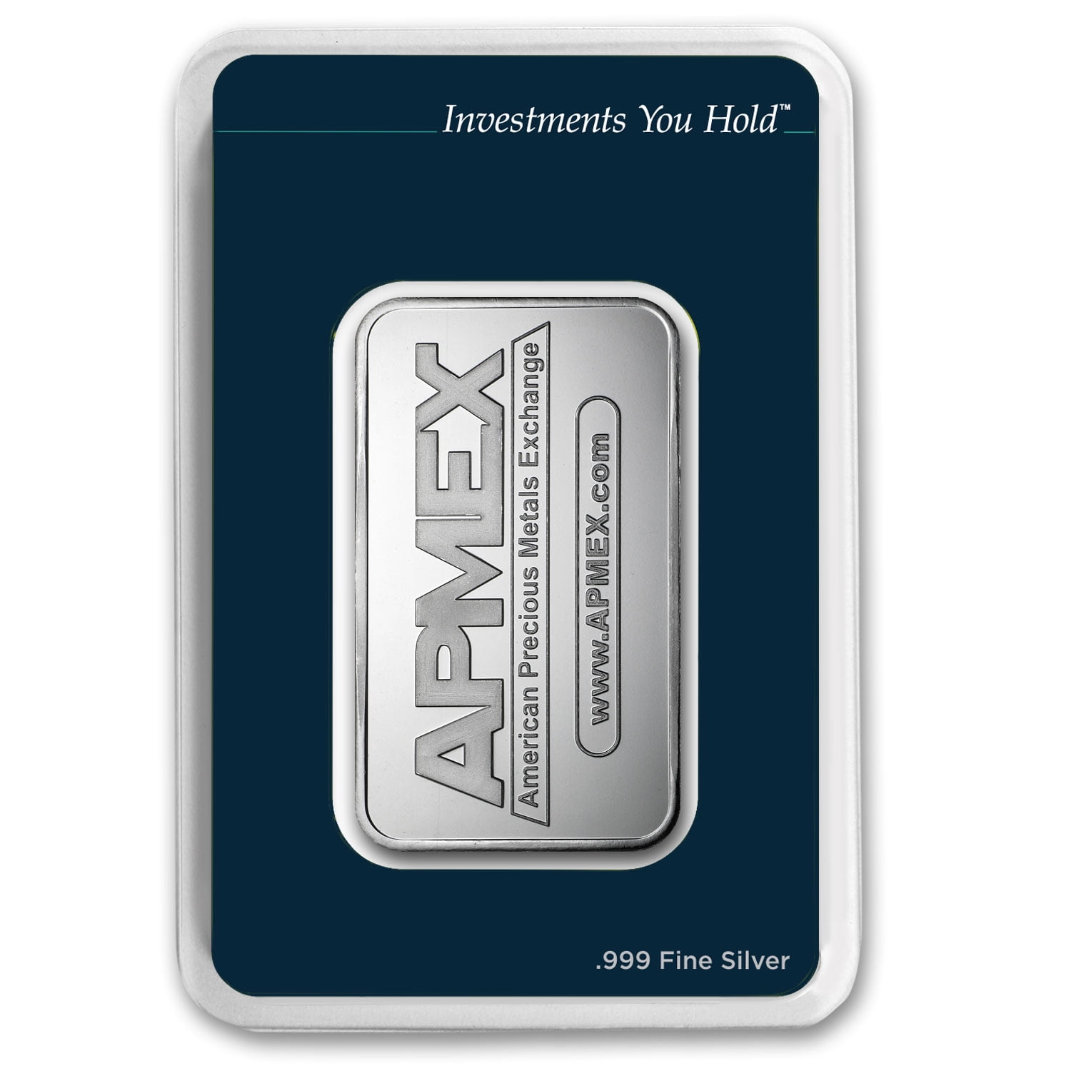 APMEX 5 oz Silver Bullion Bar - .999 Fine Silver in TEP Packaging