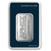 5 oz Silver Bar - APMEX (TEP Packaging)