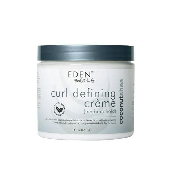 Eden Bodyworks Natural Curl Defining Creme, Curl Defining Creme 16oz<br>Holds curl pattern longer<br>No residue or build up<br>Defines curl pattern<br>Elongates curls