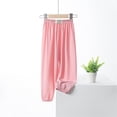 thumbnail image 2 of GERsome Baby Wide Leg Pants Soft Ice Silk Harem Pants for Boys Girls, 2 of 6