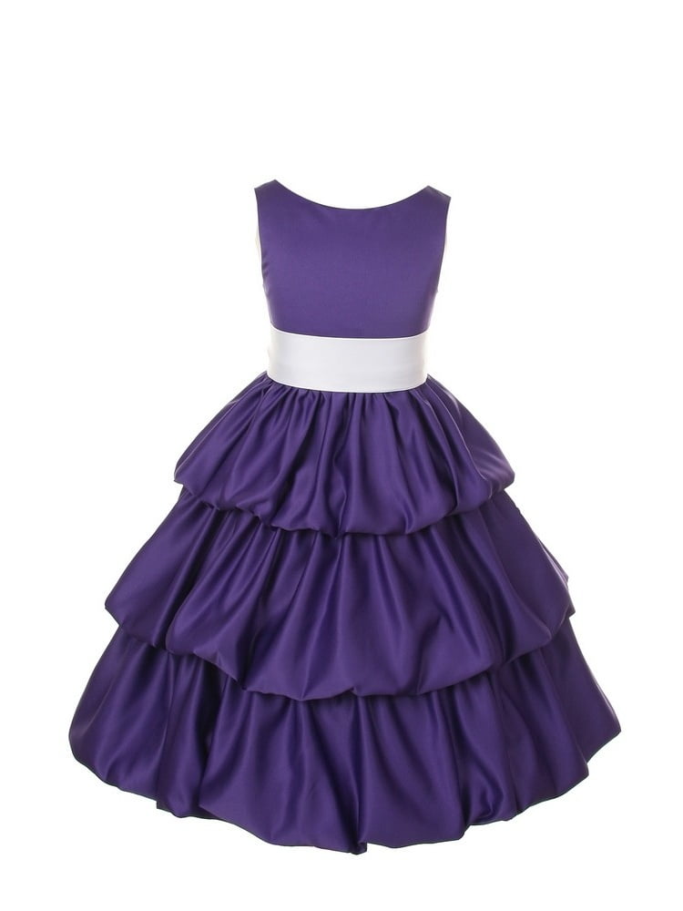 purple occasion dress