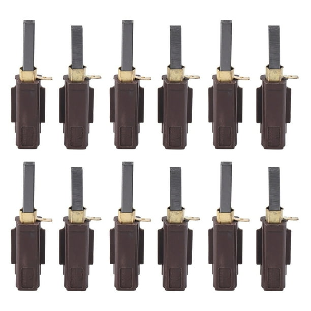 12Piezas Cepillo de Carbón del Motor de Aspiradora 2311480 333261 33326-1 para Lamb Herramientas