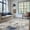 DT5006-BLUE, variant on DEORAB 5'x7' Area Rugs for Living Room, Non Slip Machine Washable Vintage Indoor Rug, Low Pile Print Rug for Bedroom Dining Room Home Office
