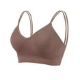 thumbnail image 1 of Brasier sin Varillas Mujer Sujetadores Deportivos con Tirantes Dobles y Almohadillas para Los Hombros para Mujer Unitalla, 1 of 3