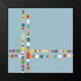 thumbnail image 2 of PI Studio 12x12 Black Modern Framed Museum Art Print Titled - Pebble II, 2 of 5
