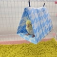 thumbnail image 3 of Parrot Triangular BirdHouse Bed Habitat Cave Hanging Tent For Budgies Parakeet Cockatiels Lovebird, 3 of 9