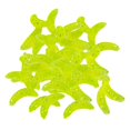 thumbnail image 3 of Paquete de 100 Peces Blandos Blandos Mads Breet Beetle Seures Bait 0.5 G , Amarillo Macarena Cebo de gusano de pesca, 3 of 8