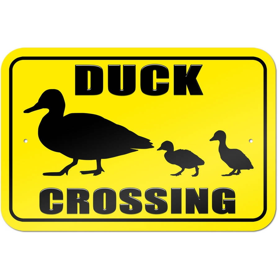 Duck Crossing Sign - Walmart.com - Walmart.com